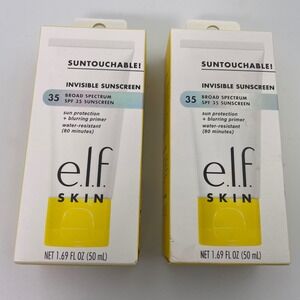e.l.f. SKIN Suntouchable! Invisible Sunscreen + Primer SPF 35 Broad Spec 1.69 oz